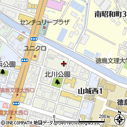 しゃぶしゃぶ温野菜徳島沖浜店周辺の地図