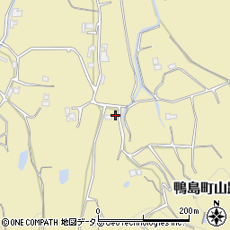 徳島県吉野川市鴨島町山路343周辺の地図