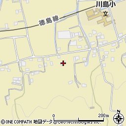 徳島県吉野川市川島町桑村1117周辺の地図