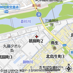 愛媛県今治市祇園町2丁目3-50周辺の地図