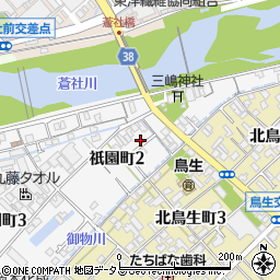 愛媛県今治市祇園町2丁目3-6周辺の地図