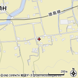 徳島県吉野川市川島町桑村1176周辺の地図