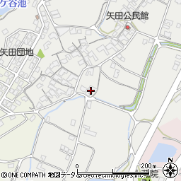 愛媛県今治市矢田595周辺の地図