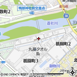 愛媛県今治市祇園町2丁目1-29周辺の地図