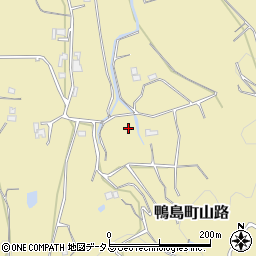 徳島県吉野川市鴨島町山路359周辺の地図