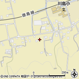 徳島県吉野川市川島町桑村1120周辺の地図