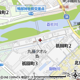 愛媛県今治市祇園町2丁目1-27周辺の地図