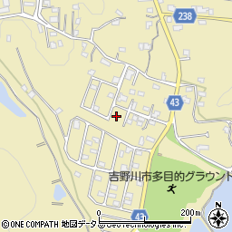 徳島県吉野川市川島町桑村619-37周辺の地図