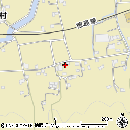 徳島県吉野川市川島町桑村1155周辺の地図