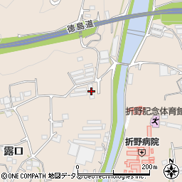 徳島県美馬市美馬町露口57周辺の地図