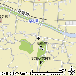 徳島県吉野川市川島町桑村1661周辺の地図