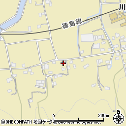 徳島県吉野川市川島町桑村1156周辺の地図