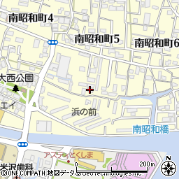 フィネス南昭和周辺の地図
