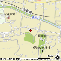 徳島県吉野川市川島町桑村1760周辺の地図