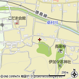徳島県吉野川市川島町桑村1754-1周辺の地図