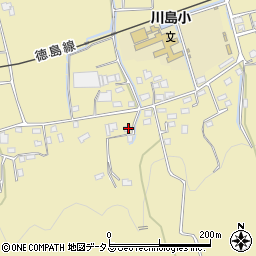 徳島県吉野川市川島町桑村1124周辺の地図