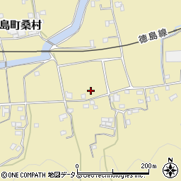 徳島県吉野川市川島町桑村1257周辺の地図