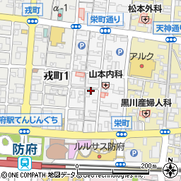 カットスタジオ１０１美容室周辺の地図