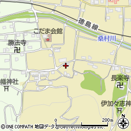 徳島県吉野川市川島町桑村1746周辺の地図