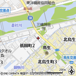 愛媛県今治市祇園町2丁目2-29周辺の地図