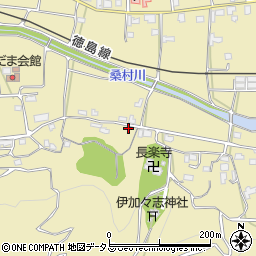 徳島県吉野川市川島町桑村1766周辺の地図
