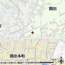 山口県防府市開出21周辺の地図