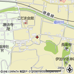 徳島県吉野川市川島町桑村1748周辺の地図