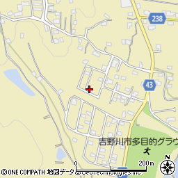 徳島県吉野川市川島町桑村619-50周辺の地図