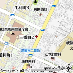 徳山コーヒーボーイ 徳山本店周辺の地図