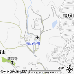 徳島県徳島市八万町上福万135周辺の地図
