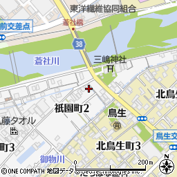 愛媛県今治市祇園町2丁目3-55周辺の地図