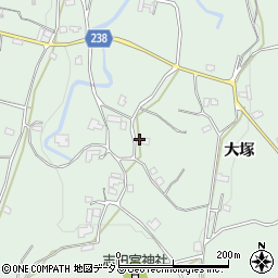 徳島県吉野川市川島町山田大塚24周辺の地図
