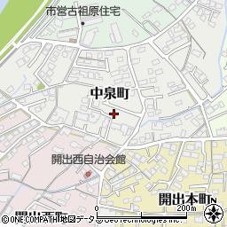 山口県防府市中泉町9周辺の地図