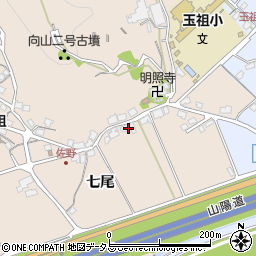 山口県防府市佐野七尾200-2周辺の地図