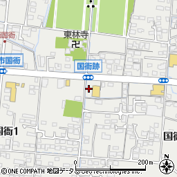 ユニクロ防府店駐車場周辺の地図