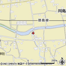 徳島県吉野川市川島町桑村1522-4周辺の地図