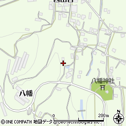 徳島県吉野川市川島町学八幡166-2周辺の地図