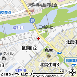 愛媛県今治市祇園町2丁目2-33周辺の地図