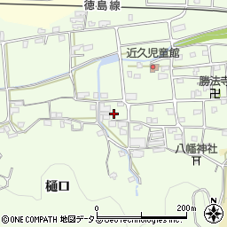 徳島県吉野川市川島町学近久336周辺の地図