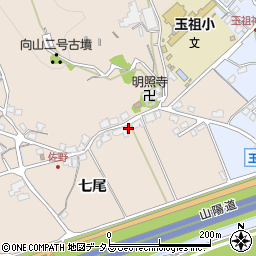 山口県防府市佐野七尾200-3周辺の地図
