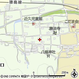 徳島県吉野川市川島町学近久265周辺の地図