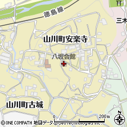 八坂会館周辺の地図