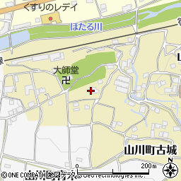 徳島県吉野川市山川町古城77-2周辺の地図