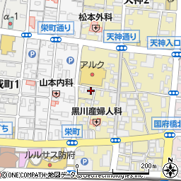 タケヤ贈り物専門店　本店周辺の地図