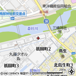愛媛県今治市祇園町2丁目1-47周辺の地図