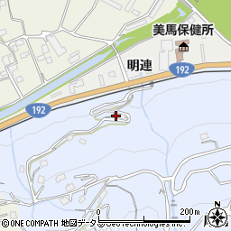 徳島県美馬市穴吹町口山尾山139周辺の地図