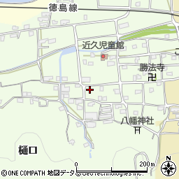 徳島県吉野川市川島町学近久334周辺の地図