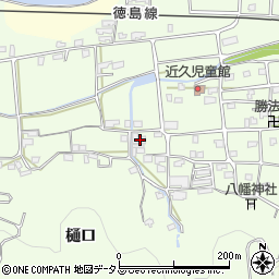 徳島県吉野川市川島町学近久236周辺の地図