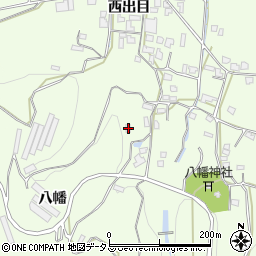 徳島県吉野川市川島町学八幡160周辺の地図