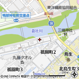 愛媛県今治市祇園町2丁目1-45周辺の地図